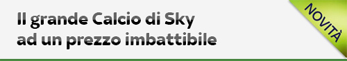 Il grande Calcio di Sky ad un prezzo imbattibile